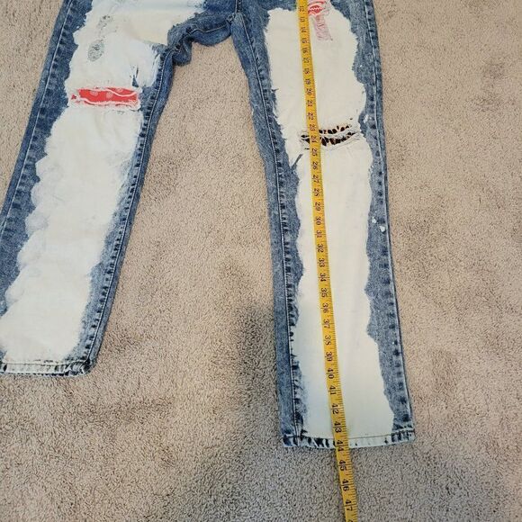 Misslook denim size 2xl  with whiteness and raggedness. - Picture 10 of 11